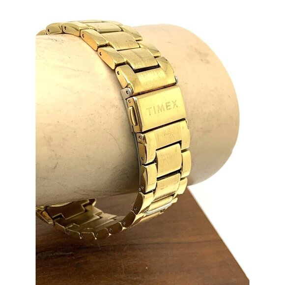 Timex Women's Watch TW2V57800 Quartz Chronograph Gold Dial Stainless Ste… - Picture 10 of 14